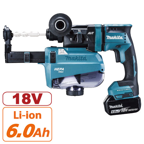 マキタ 18mm充電式ハンマドリル HR182DRGXV 18V