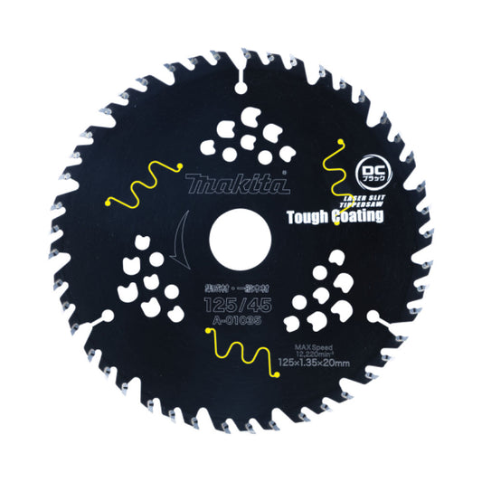 マキタ  A-01035 DCブラックタフコートチップソー125mm 刃数45
