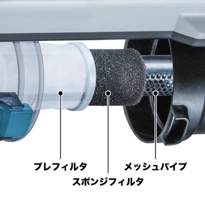 マキタ 充電式クリーナ CL004GRD 40Vmax サイクロン一体式 バッテリBL4025、充電器DC40RA付