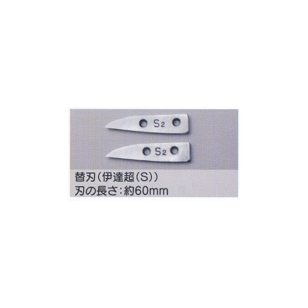 東北エスパル 替刃 伊達超 Sタイプ 刃の長さ約60mm