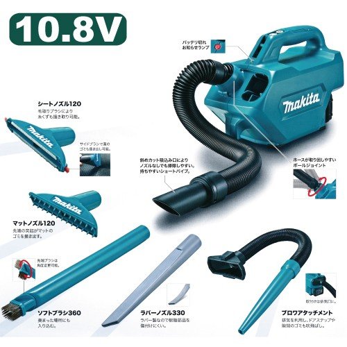 makita(マキタ)10.8V充電式クリーナ CL121DZ【未使用】